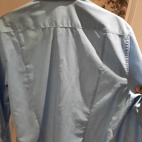 H&M slimfit long-sleeved shirt Medium - Picture 3 of 4